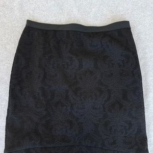 Bcbgmaxazria Lace Peplum Skirt
